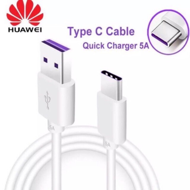 สายชาร์จ Huawei P9,P10,P10 Plus USB Type C for Huawei Mate 9/9 pro/P10/P10 Plus,P20,P30 รับประกัน