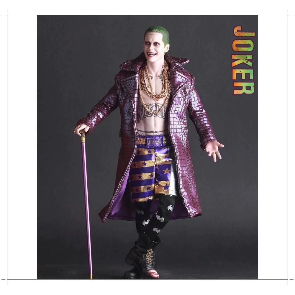 Action Figure Suicide Squad Joker โจ กเกอร Scale 1 4 ขนาดความส ง 43 ซม เน อต นๆ หน กๆ ช ดเป นผ า พร อมอ ปกรณ ตกแต ง Shopee Thailand