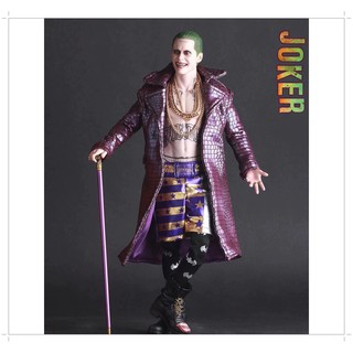 Action Figure Suicide Squad Joker - โจ๊กเกอร์ scale 1/4 ขนาดความสูง 43 ซม. เนื้อตันๆ หนักๆ ชุดเป็นผ้า พร้อมอุปกรณ์ตกแต่ง