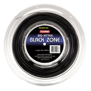 TOURNA BIG HITTER tennis string เอ็นไม้เทนนิส BlackZone REEL-(660 ft/200m)