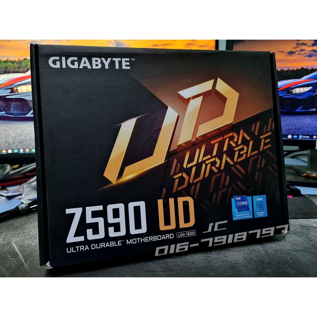 [CLEARANCE] เมนบอร์ด Gigabyte Z590 UD LGA1200 Z series ATX