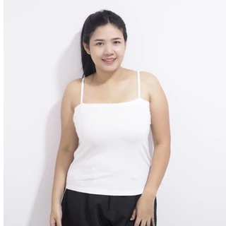เสื้อสายเดี่ยวสาวอวบ สายเดี่ยวสาวอวบ (ไม่มีฟองน้ำ) Size : (XXL+) อก 40-50 นิ้ว และ Size :( L) อก 32-40 นิ้ว เสื้อเต็มตัว