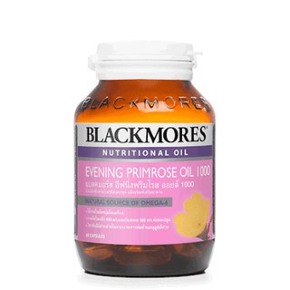 BLACKMORE EVENING PRIMROSE OIL 60 CAPSULES แบลคมอร์ส อีฟนิ่งพริมโรส ออยล์ 1000