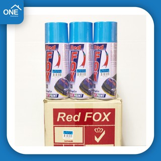 [ยกโหล] สีสเปรย์ Red Fox ยกลัง สีสเปรย์ RedFox สีมาตรฐาน #2 - 12 กระป๋อง