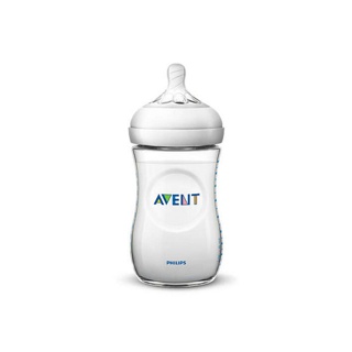 Philips Avent ขวดนมพร้อมจุกนมซิลิโคน รุ่นเนเชอร์รัล ขนาด 9 ออนซ์ จำนวน 1 ขวด SCF693/13