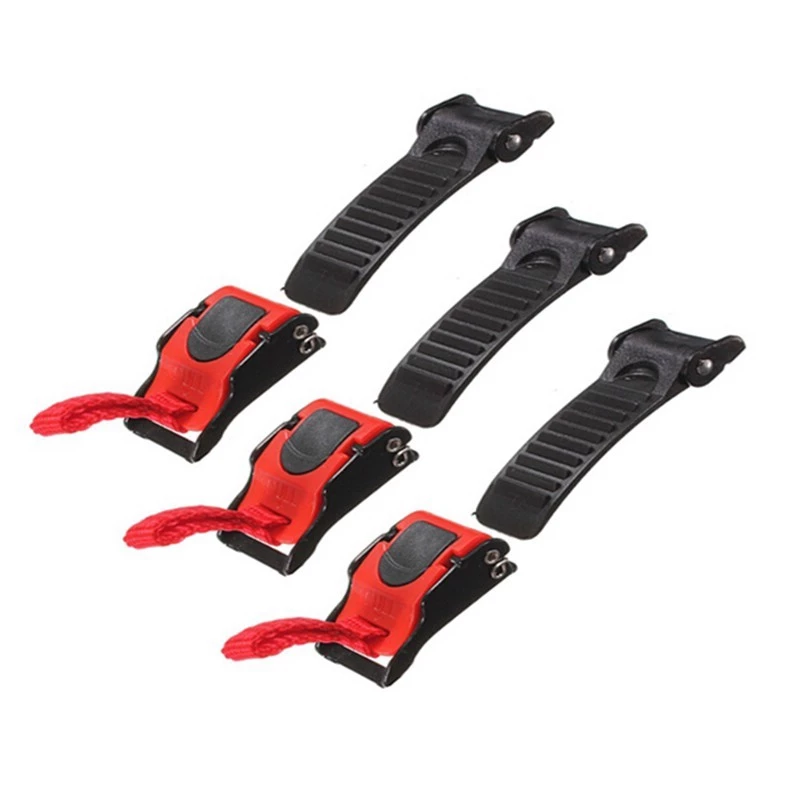 3 ชิ้น หมวกกันน็อค moto Quick Release Buckle สายรัดคางความเร็วเย็บคลิป 9 ขั้นตอน
