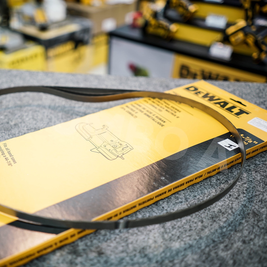 Dewalt DW3982 DW3983 ใบเลื่อยสายพาน DEWALT DW3982 14Tpi DW3983 18Tpi 3PCS/SET DEWALT สินค้าของแท้ พร้อมส่ง!!