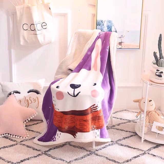 CHILDRENS FLEECE BLANKET 1mx1m4