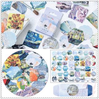 ❉ Art Museum Sealing สติ๊กเกอร์ ❉ 45Pcs/Box DIY Diary Scrapbooking Decals สติ๊กเกอร์