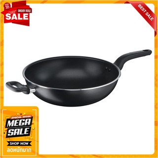 กระทะลึก 32 ซม. หู TEFAL COOK EASY เครื่องครัว WOK TEFAL COOK EASY 32CM