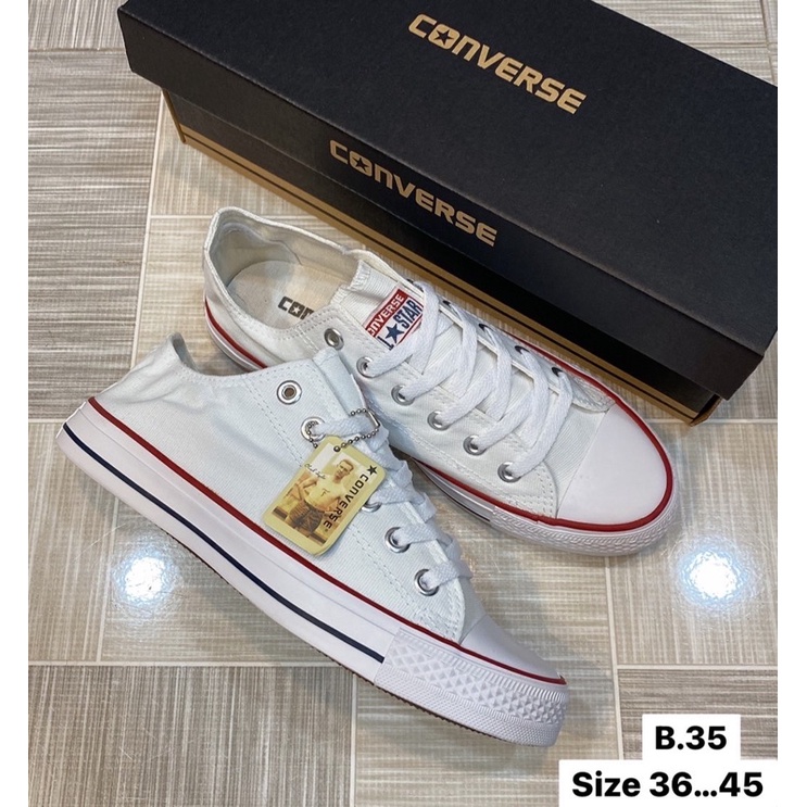 รองเท้าผ้าใบของผู้หญิงและของแบบ all star สินค้าพร้อมส่งจ้าสินค้าพร้อมกล่องค่ะ