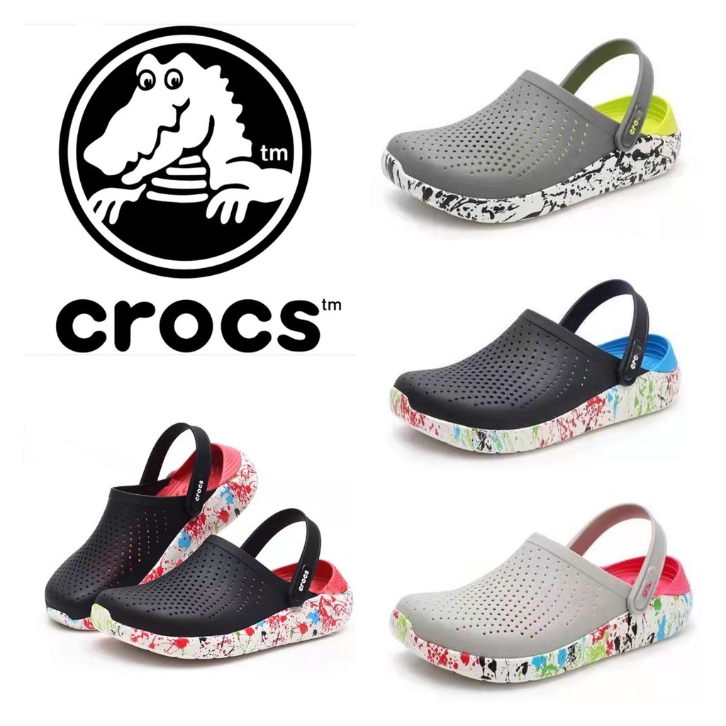 Crocs LiteRide Clog รองเท้าแตะ รองเท้าชายหาด แฟชั่น สําหรับผู้ชาย และผู้หญิง
