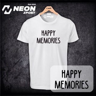 เสื้อสกรีน HAPPY MEMORIES