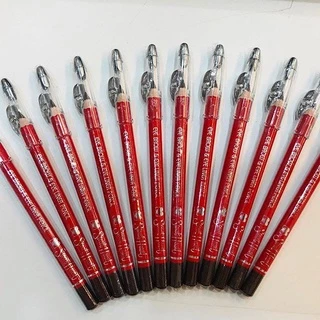 ( 12 ชิ้น ) SWEET HEART EYE BROW PENCIL ดินสอเขียนคิ้ว แถมกบ ไม่มีกบ สวีทฮาร์ท