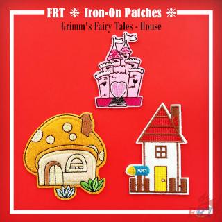 ☸ VSCO：Grimms Fairy Tales - House Patch ☸ 1Pc Diy Sew on Iron on Badges Patches