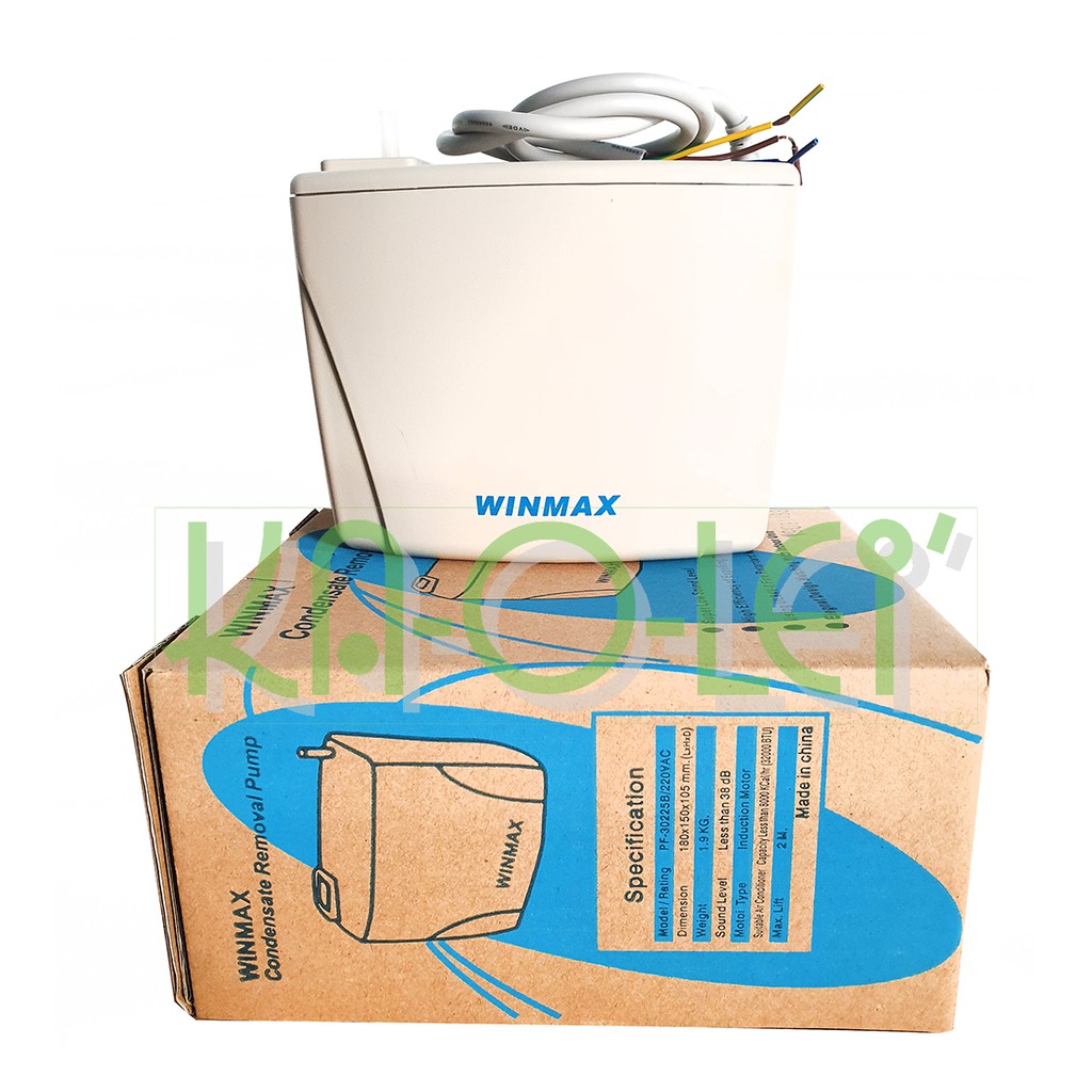 ปั๊มน้ำทิ้งแอร์ WINMAX (กาลักน้ำ) PF-30225B-WT2A