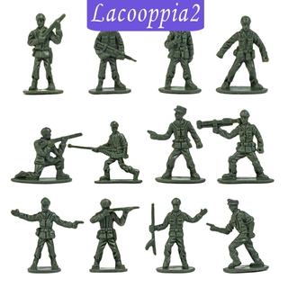 ( Lacoopia 2 ) 1 : 72 Scale โมเดลตุ๊กตาทหารพลาสติกของเล่นสําหรับเด็ก