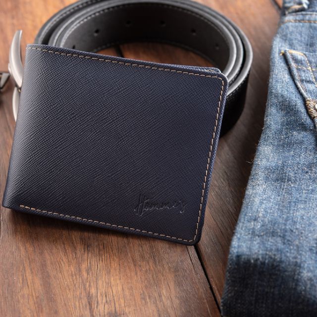 Homme's wallet saffiano
