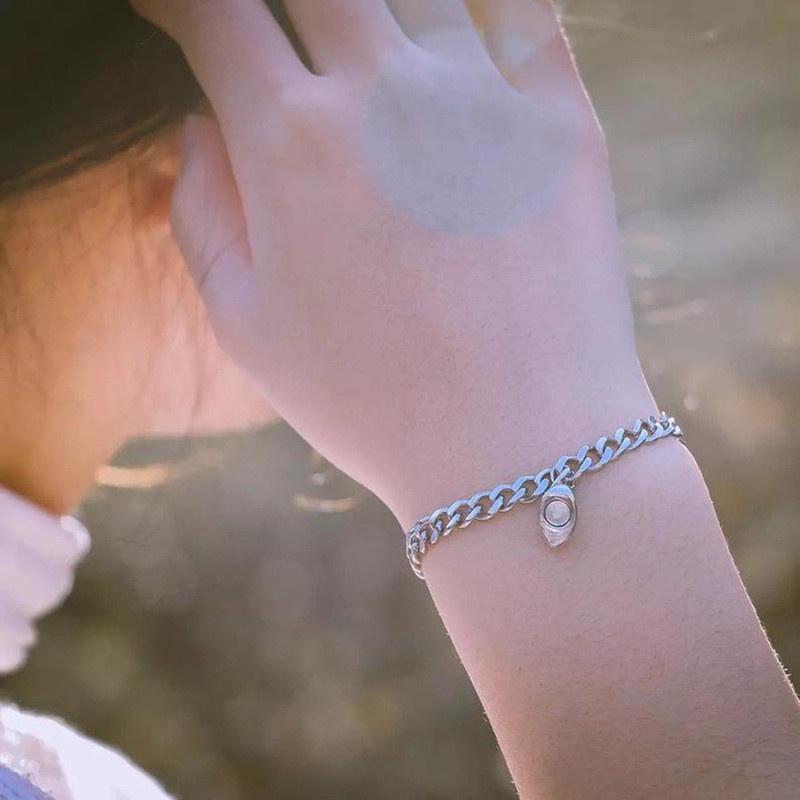 สร้อยข้อมือจี้หัวใจสำหรับคู่รัก รูปที่ 2