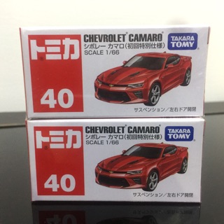 โมเดลรถเหล็ก Tomica No.40 Chevrolet Camaro สีพิเศษ