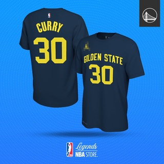 เสื้อยืดบาสเก็ตบอล NBA Golden State Warriors STATEMENT 2022/23 Collection - Curry - Thompson - Poole - สีเขียว