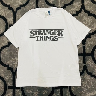 งานพิมพ์อเนกประสงค์ทุกวันเสื้อยืด H &amp; M Stranger Things -S-4XL