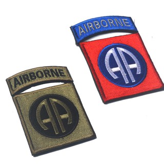 Airborne 101 แผ่นแพทช์เวลโคร ลายกองทัพอากาศ AA