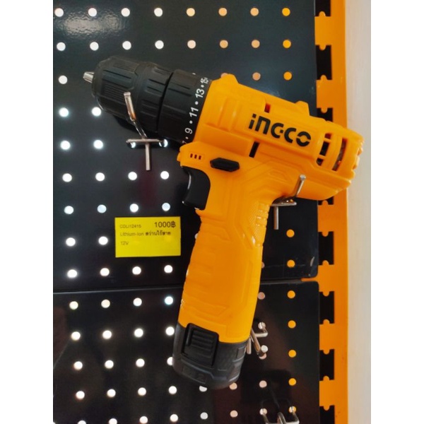 สว่านไร้สาย 12v ingco Lithium-lon