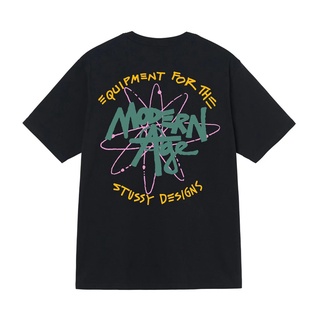 เสื้อยืดพิมพ์ลายแฟชั่น STUSSY เสื้อยืด เพื่อการศึกษา