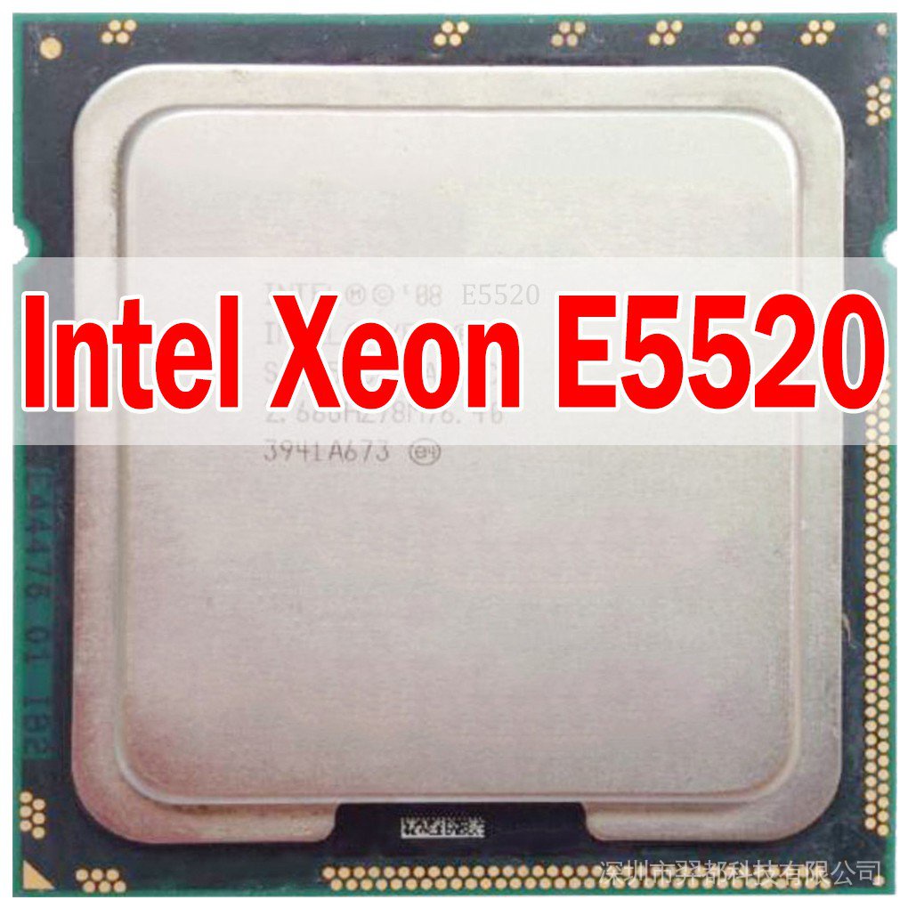 Intel Xeon E5520 l5520 E5530 l5530 e5540 E5620 e5630 e5640 CPU quad-core แปดเกลียว 1366-pin E5520 2.