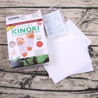 PT mallshop  แผ่นแปะเท้า ของเเท้100% KINOKI คิโนกิ แผ่นแปะเท้าดูดสารพิษ แผ่นเเปะเท้าเพื่อสุขภาพ แผ่นแปะเท้าสมุนไพร MY7