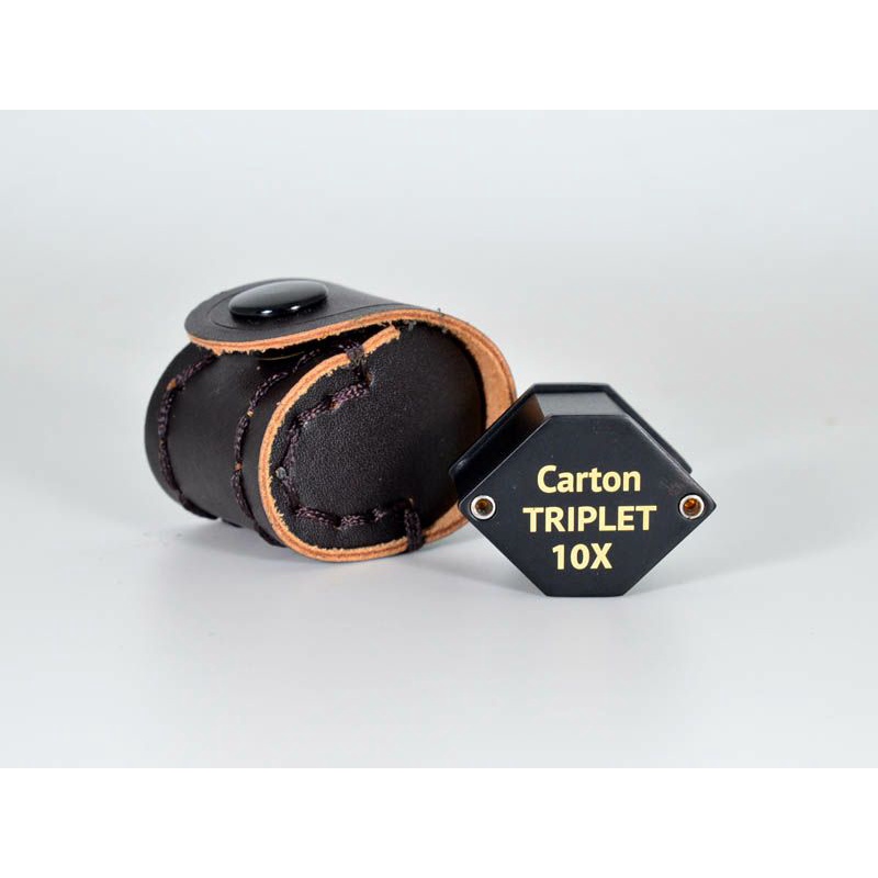 กล้องส่องพระ Carton TRIPLET 10X นำเข้าจากญี่ปุ่น
