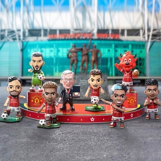 💕พร้อมส่งแบบแยก💕 โมเดล ฟิกเกอร์ การ์ตูนสะสม แมนยู แมนเชสเตอร์ Manchester United ใหม่ ของแท้ ลิขสิทธิ์แท้ 💯 | WB Toys