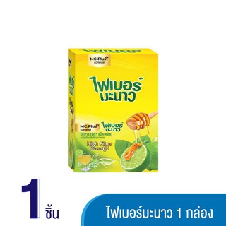 Mc.Plus Manow ไฟเบอร์มะนาว (6 ซอง) x 1 กล่อง