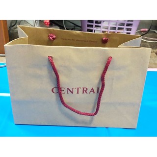 ถุงกระดาษ Central มีเชือกหิ้ว