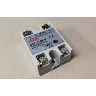 Solid State Relay SSR-75DA-H Input : 3-32VDC Output : 90-480VAC