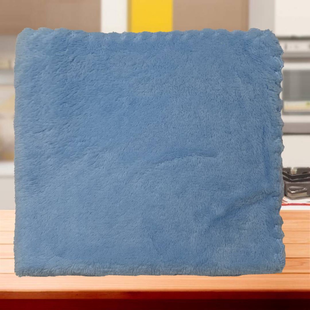 ผ้าขนแกะ แพ็ค6ผืน ผ้าเช็ดรถ Car wash towel ผ้าล้างรถ  ซับน้ำได้ดี หนาพิเศษ ขนาด40*40cm - รูปที่ 7