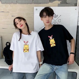 เสื้อทีเชิร์ตเสื้อยืดคอกลมแฟชั่นSportขาว-ดำ ⚡️ พร้อมส่ง⚡️ T-255