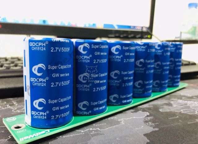 Super Capacitor 16v 83F 2.7v 500F x6 board 1 pcs0 - superenergy - ThaiPick