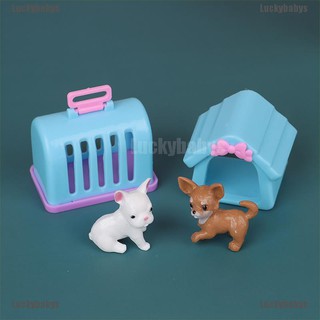 Luckybabys บ้านตุ๊กตาพลาสติก ขนาดเล็ก 1:12