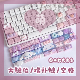 Cute Cartoon Pink Esc Key Cap Shift Back Space Caps Caps Enter TAB Add Key Big Keycap