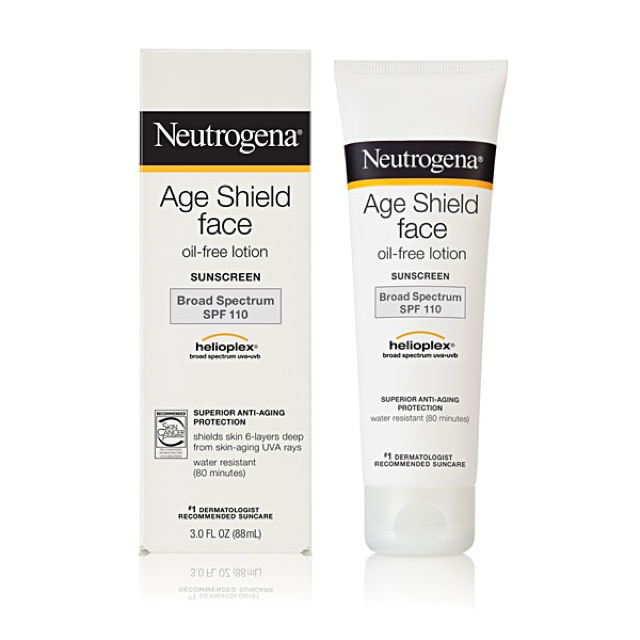 Neutrogena Age Shield Face Oil-Free Lotion Sunscreen SPF110