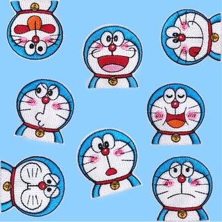 【MEET】Doraemon เย็บปักถักร้อยผ้า Patch Patch รีดผ้า Patch รีดผ้าผ้า Patch รีดผ้ากลับกาว