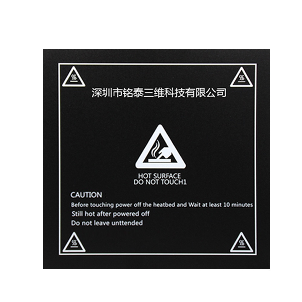 1ชิ้น2114/220/235มิลลิเมตร3ง เครื่องพิมพ์ความร้อนเตียงร้อนสติกเกอร์ประสานพิมพ์เตียงร้อนพื้นผิวสติกเกอร์สีดําสําหรับ3ง เครื่องพิมพ์แพลตฟอร์มฟิล - รูปที่ 4