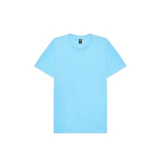 nibbana basic t-shirt เสื้อยืดคอกลม สีฟ้าอ่อน