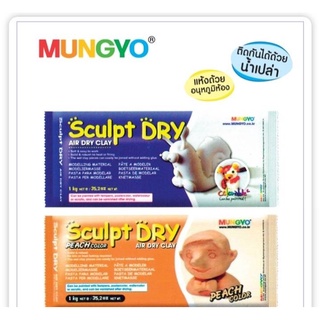 ดินปั้น Sculpt Dry Clay MUNGYO 1 kg.