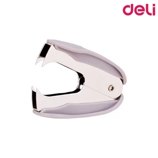 ที่ถอนลวด ที่ดึงลวด ที่แกะแม็ก ที่ถอนลวดเย็บกระดาษ Deli 0232 Staple Remover คละสี 1 ชิ้น [S24]