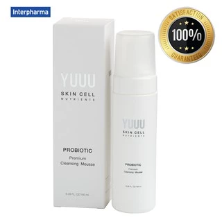 YUUU Cleansing Mousse มูสทำความสะอาดผิวหน้าจากสารสกัด Probiotic 180 ml.