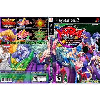 แผ่นเกมส์ PS2 Vampire Darkstalkers Collection   คุณภาพ ส่งไว (DVD)