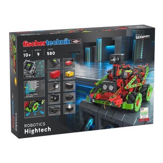 fischertechnik Robotics High-Tech Robot Building Kit with TXT 4.0 Controller and Omniwheels